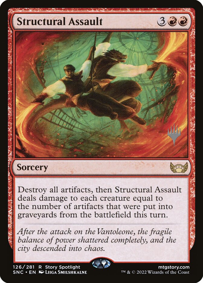 Structural Assault card front