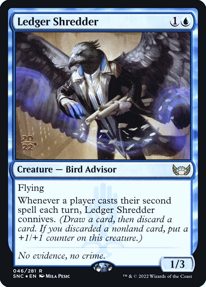 Ledger Shredder card front