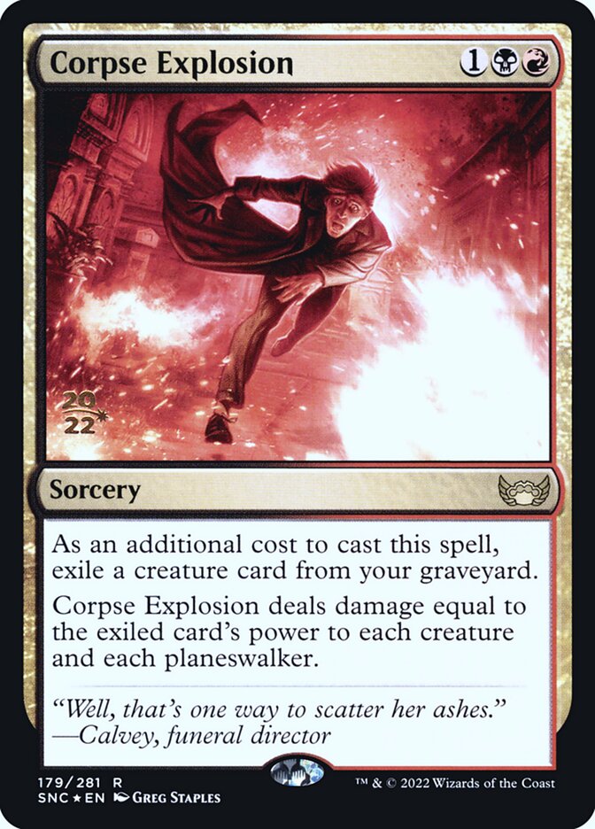 Corpse Explosion card front