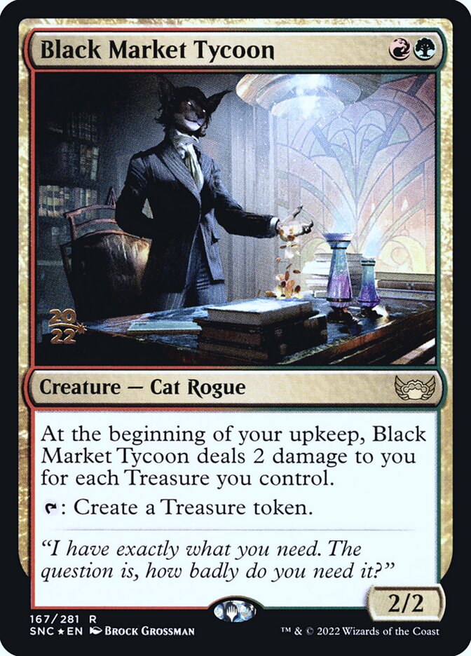 Black Market Tycoon card front