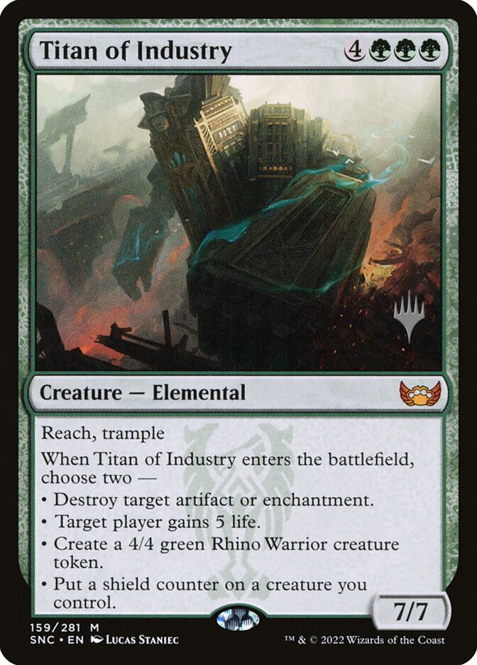 Titan of Industry card front