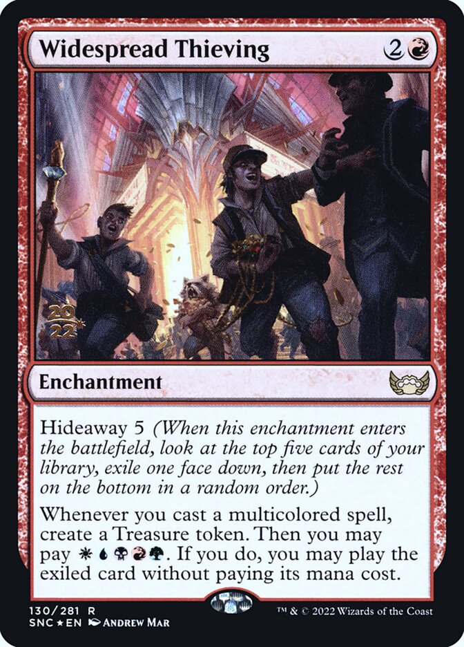 Widespread Thieving card front
