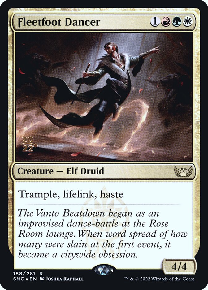 Fleetfoot Dancer card front