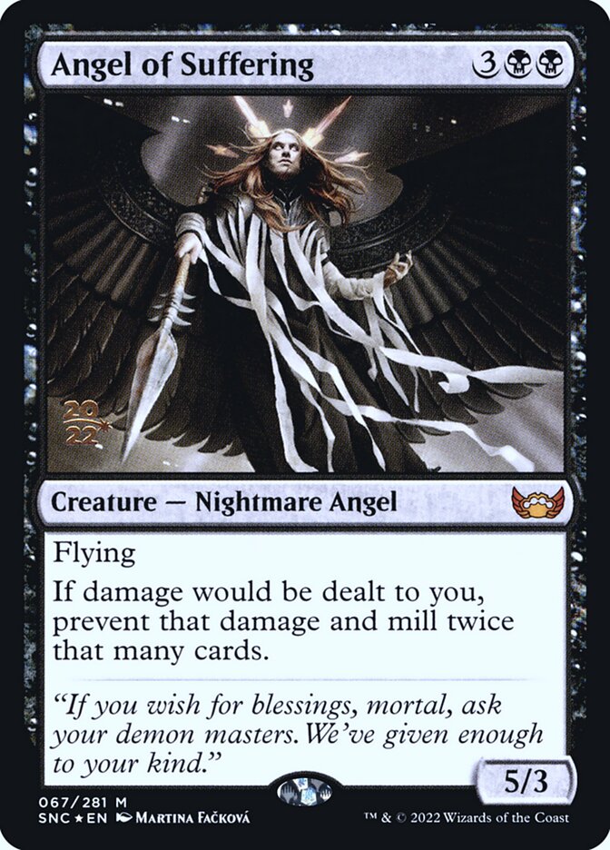 Angel of Suffering card front