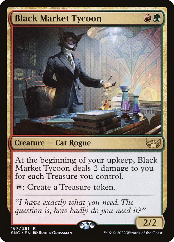 Black Market Tycoon card front