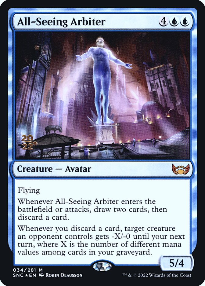 All-Seeing Arbiter card front