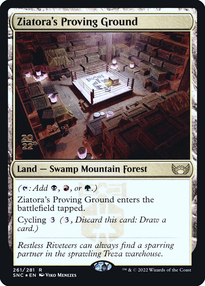 Ziatora's Proving Ground card front