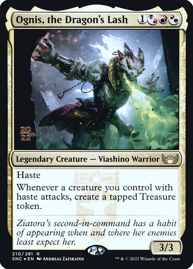 Ognis, the Dragon's Lash card front