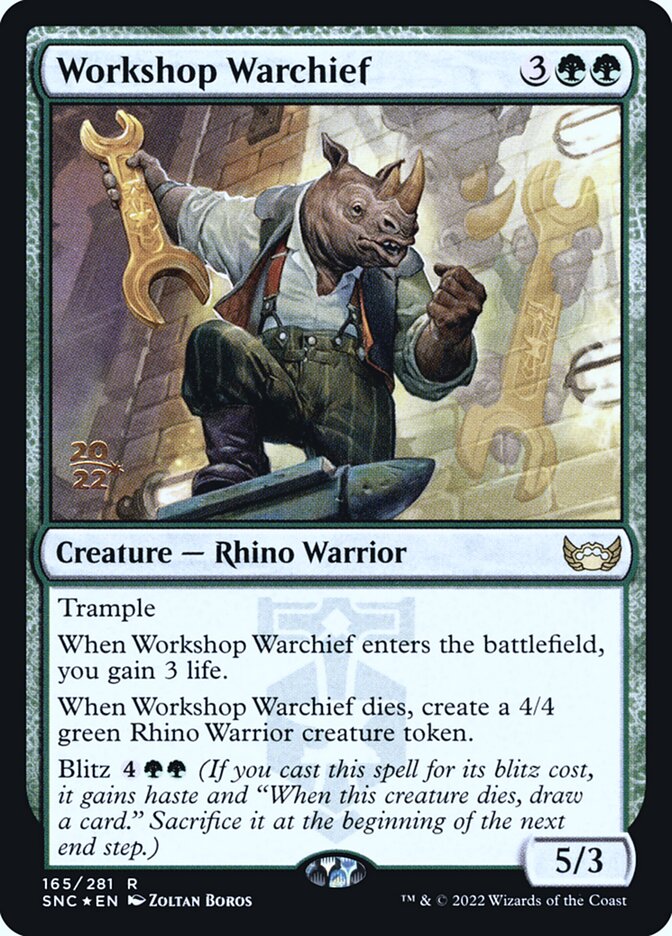 Workshop Warchief card front