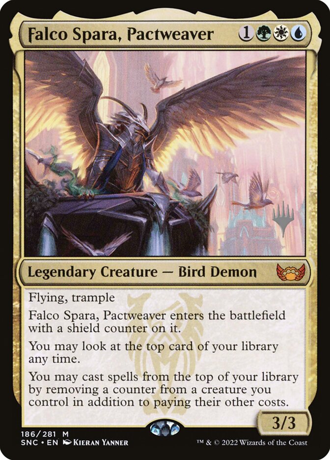 Falco Spara, Pactweaver card front