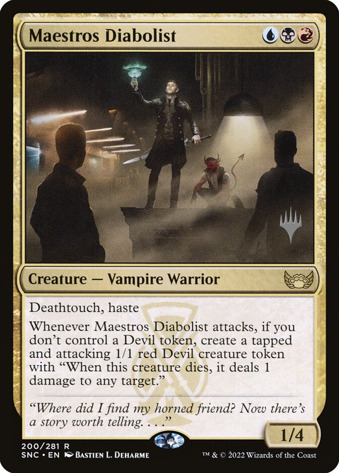 Maestros Diabolist card front