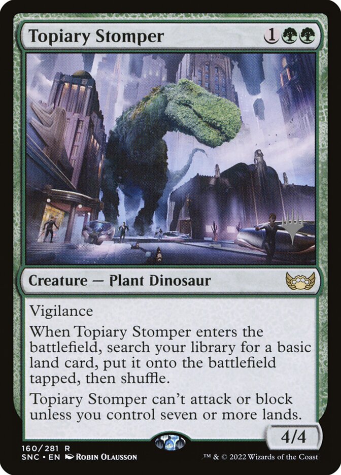 Topiary Stomper card front