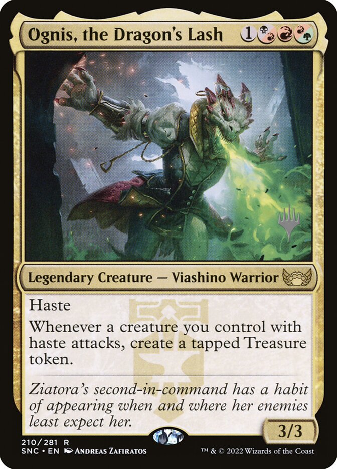 Ognis, the Dragon's Lash card front