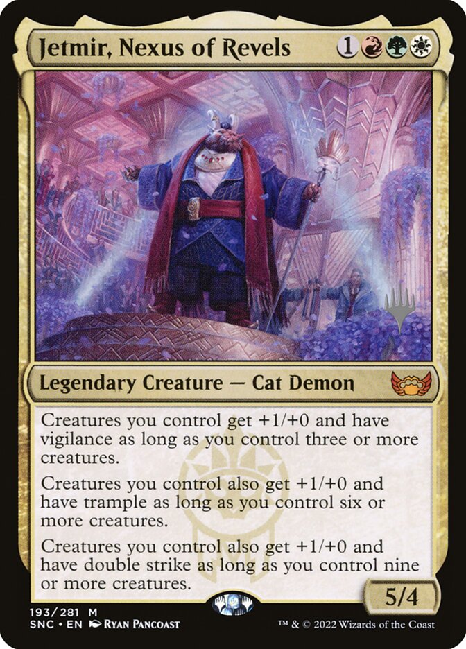 Jetmir, Nexus of Revels card front