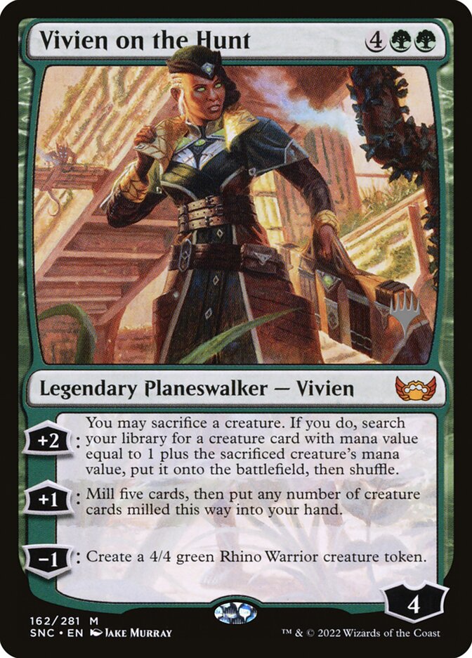 Vivien on the Hunt card front