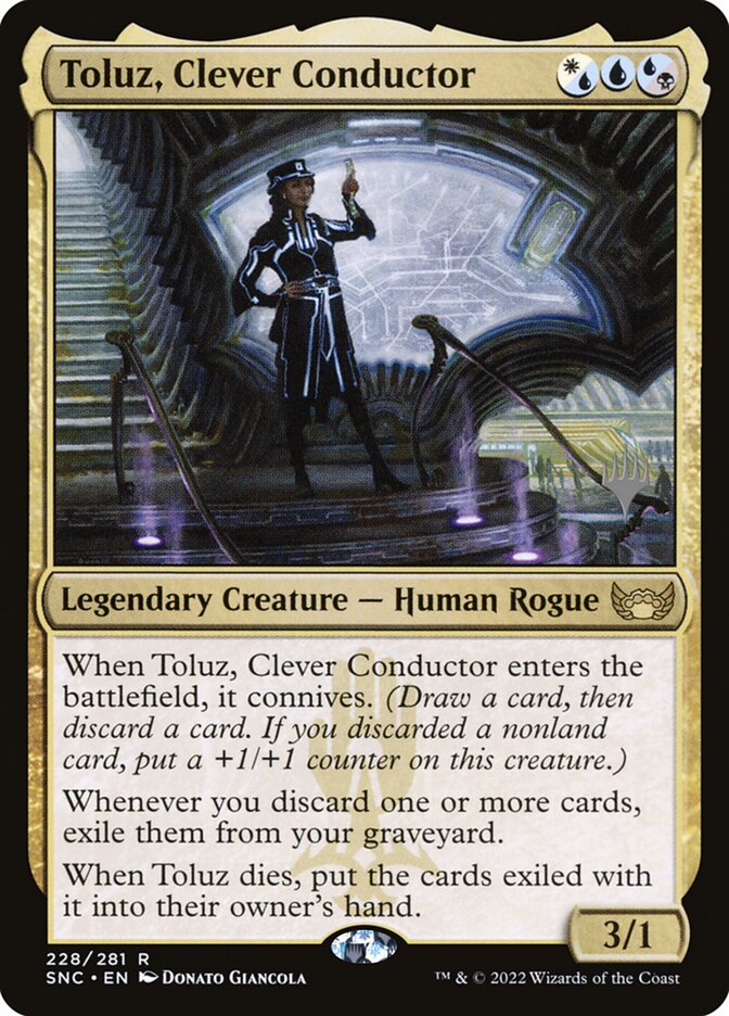 Toluz, Clever Conductor card front