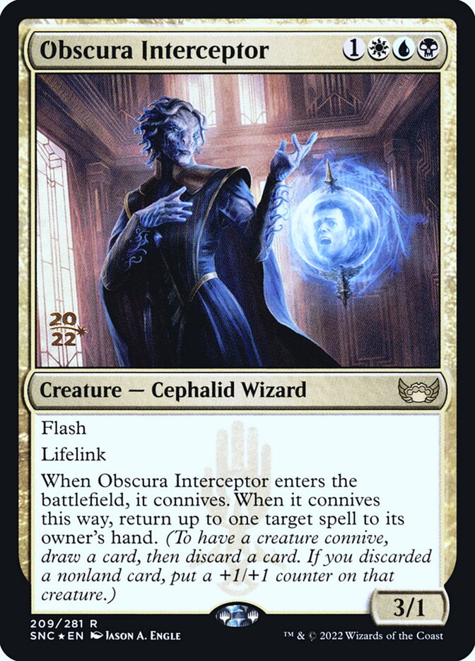 Obscura Interceptor card front