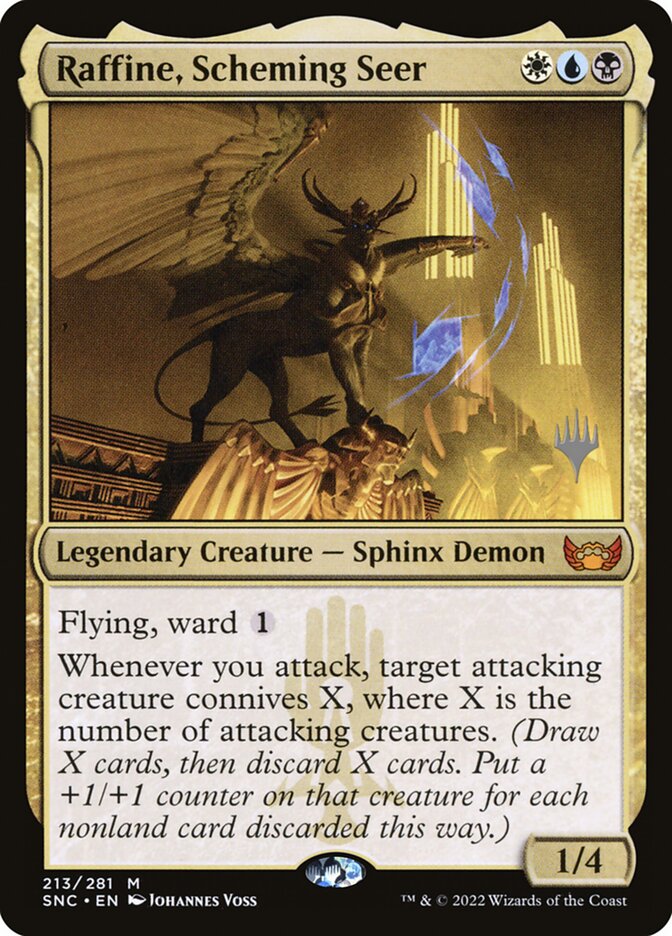Raffine, Scheming Seer card front