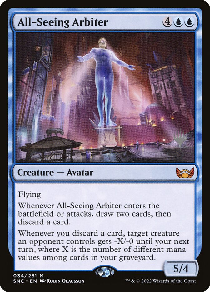 All-Seeing Arbiter card front