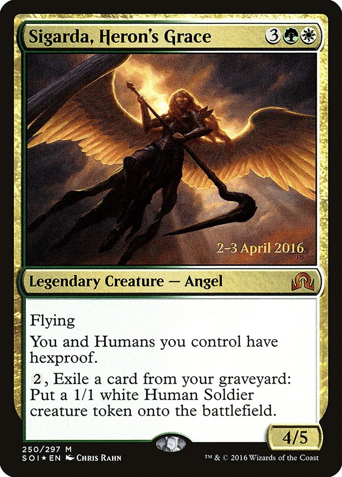 Sigarda, Heron's Grace card front