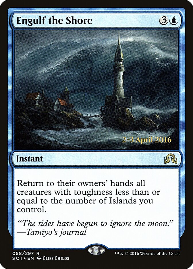 Engulf the Shore card front