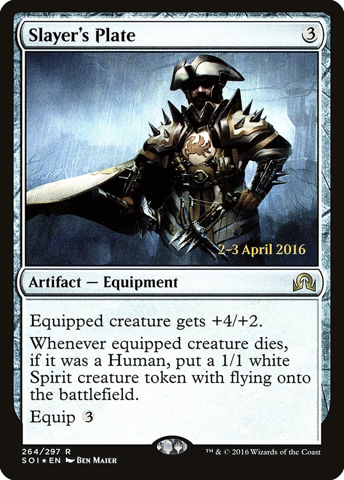 Slayer's Plate card front