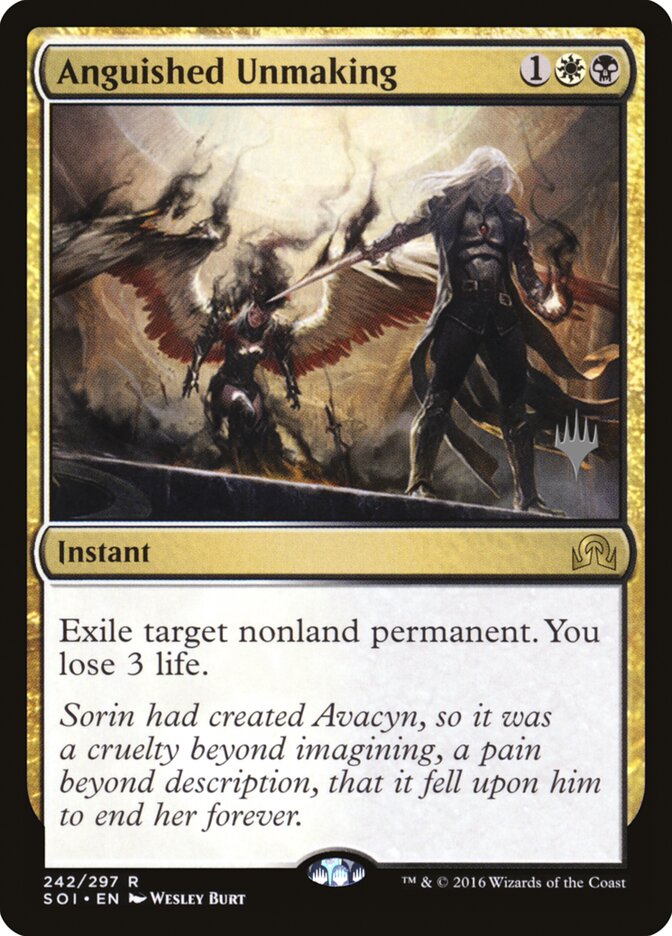Anguished Unmaking card front