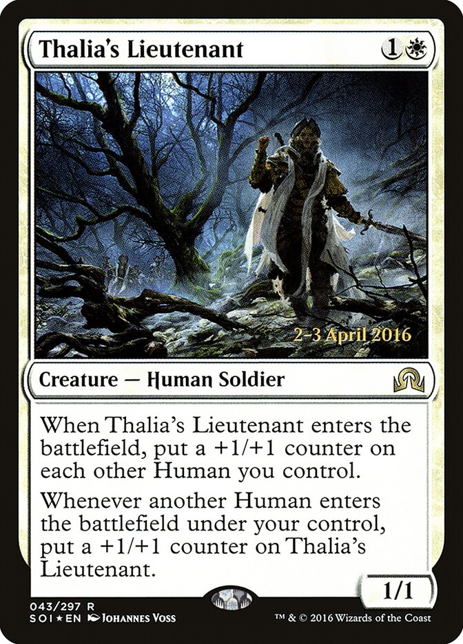 Thalia's Lieutenant card front