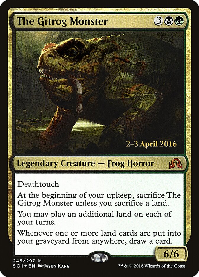 The Gitrog Monster card front
