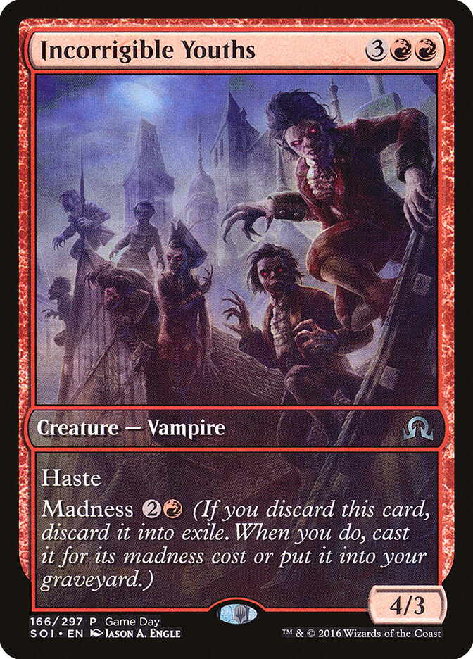 Incorrigible Youths card front