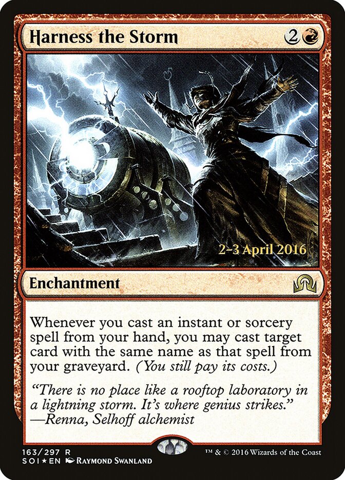 Harness the Storm card front