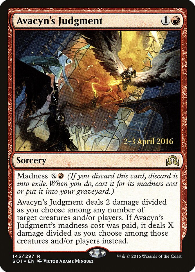 Avacyn's Judgment card front