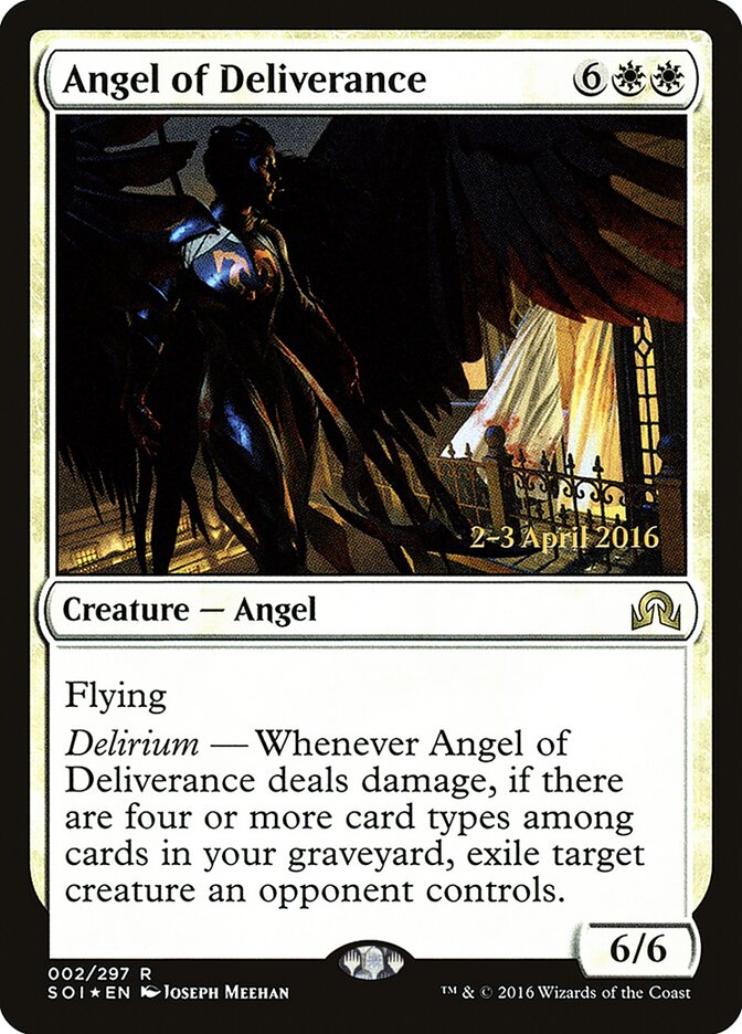 Angel of Deliverance card front