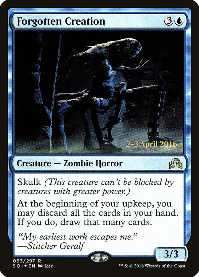 Forgotten Creation card front