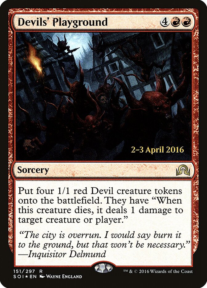Devils' Playground card front