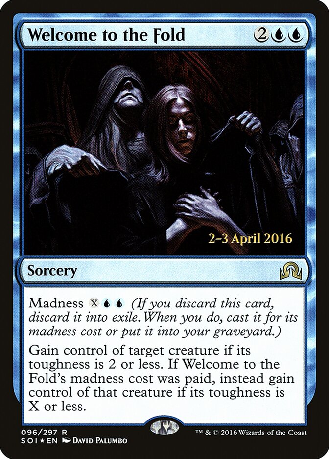 Welcome to the Fold card front