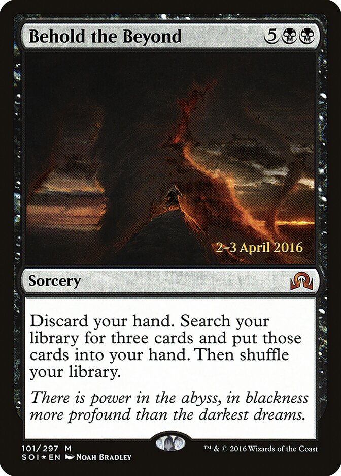 Behold the Beyond card front