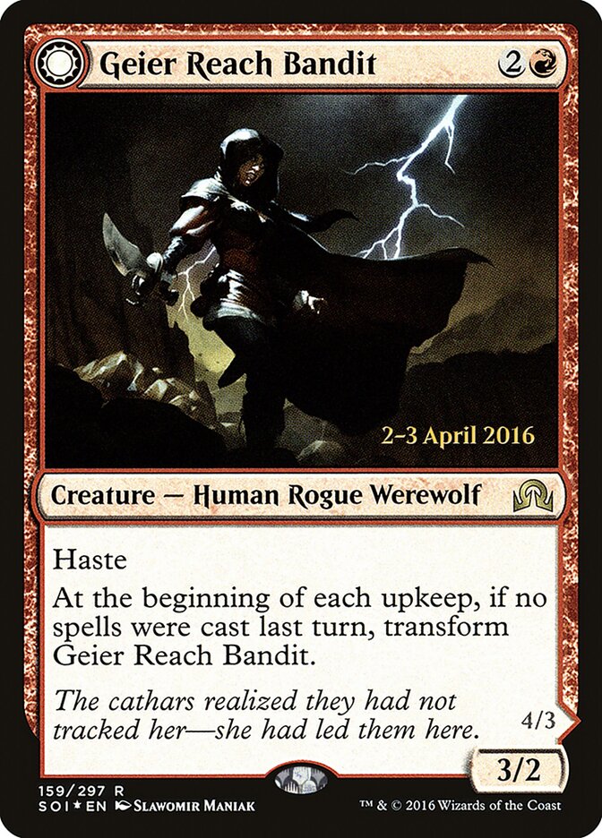 Geier Reach Bandit card front