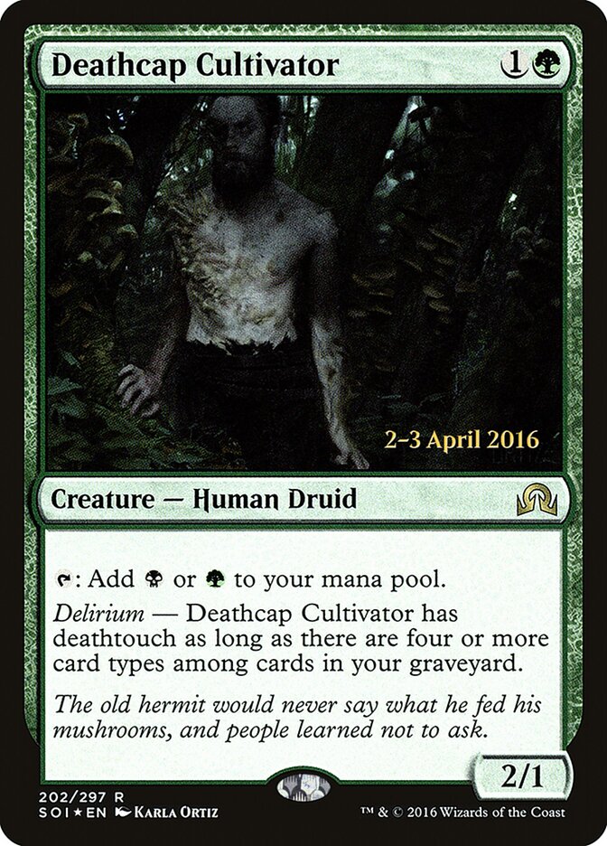 Deathcap Cultivator card front