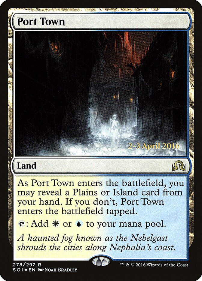Port Town card front