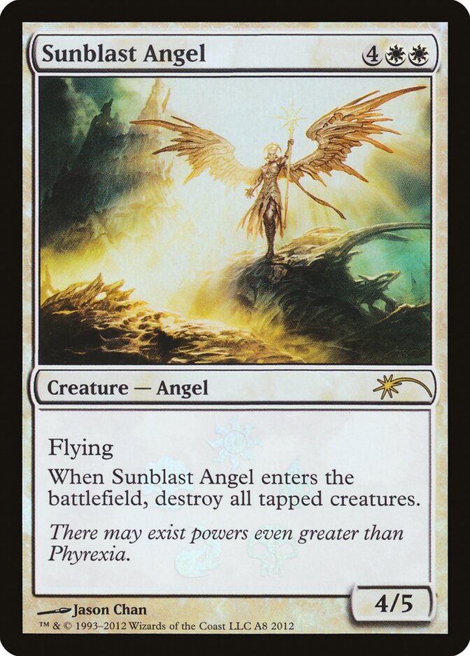 Sunblast Angel card front