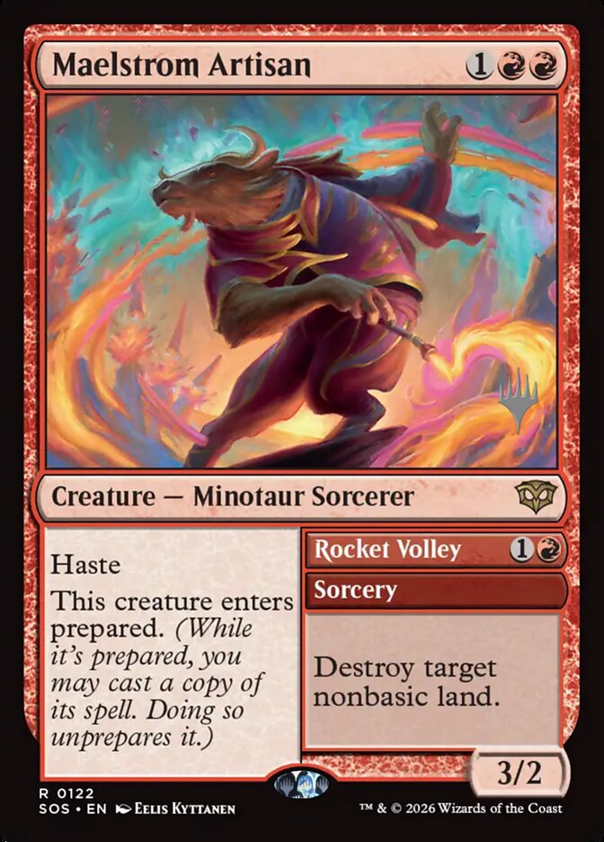 Maelstrom Artisan card front