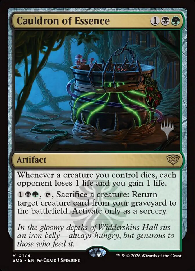 Cauldron of Essence card front