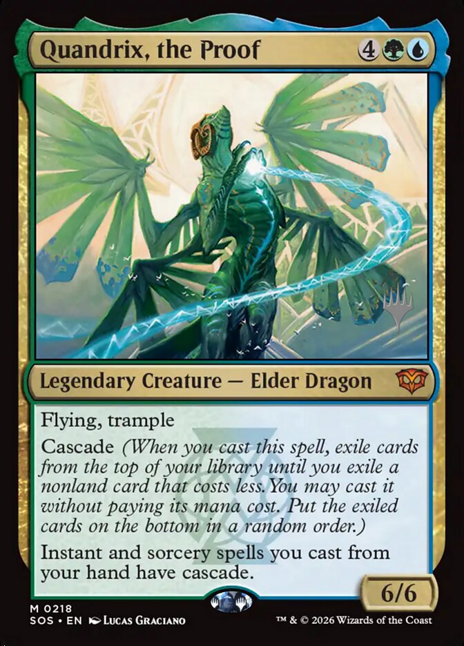 Quandrix, the Proof card front