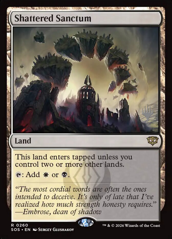 Shattered Sanctum card front