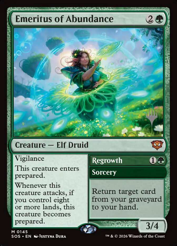 Emeritus of Abundance card front