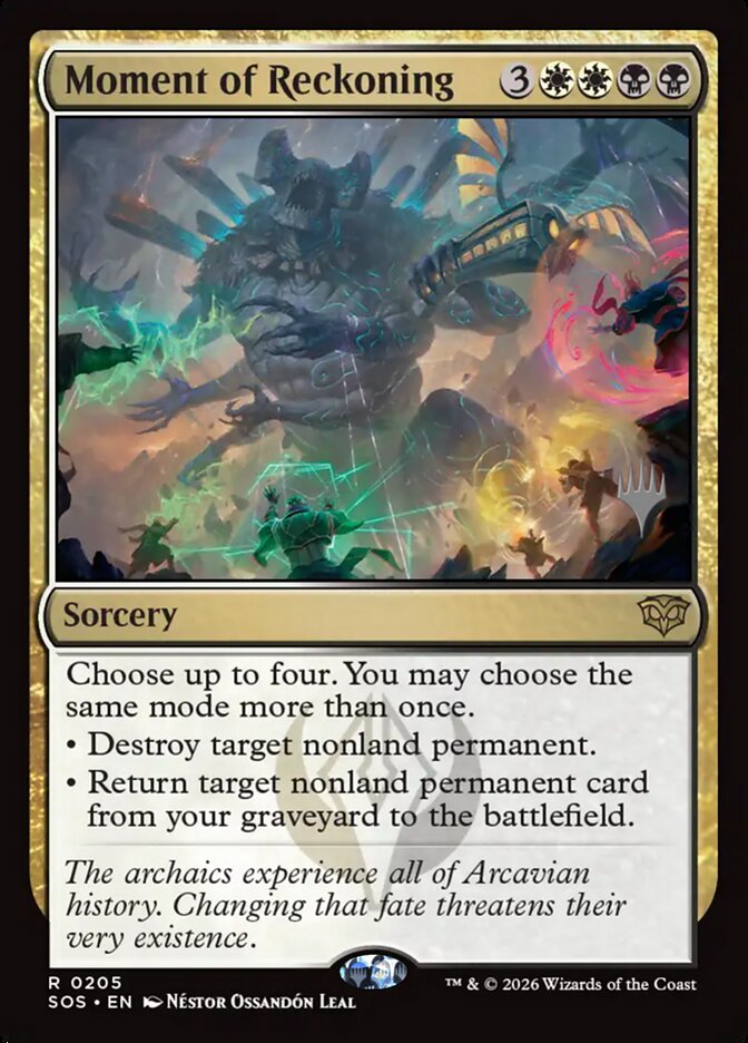 Moment of Reckoning card front
