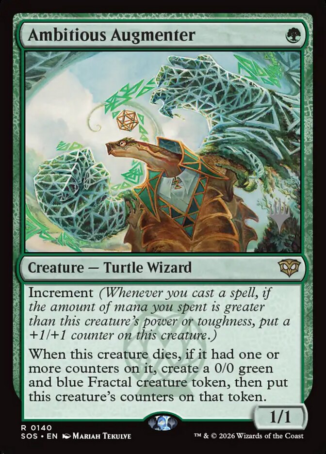 Ambitious Augmenter card front
