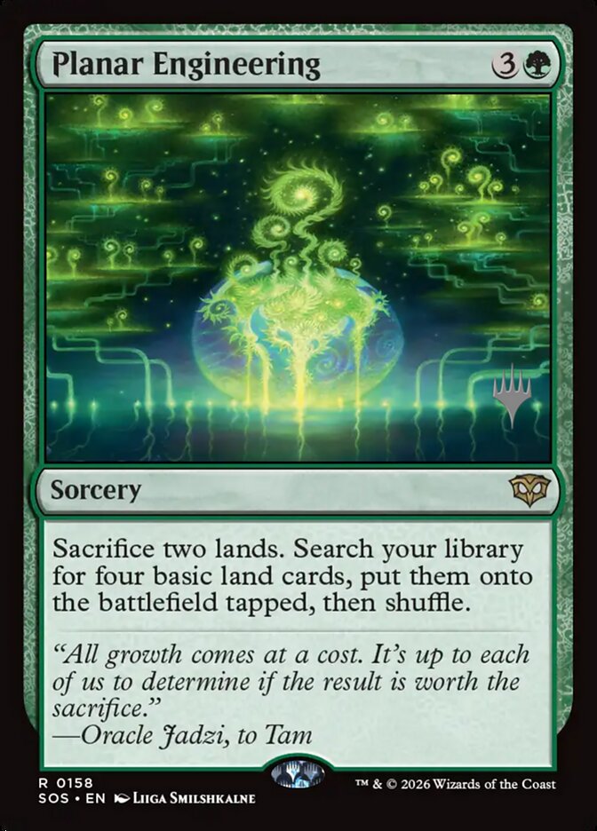 Planar Engineering card front