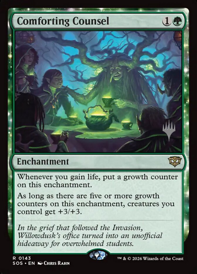 Comforting Counsel card front